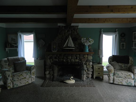 Fireplace in the Living Room
