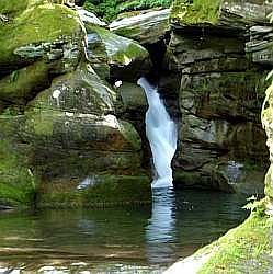Waterfall near The Contemporary Cape