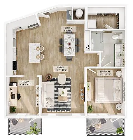 Floor plan A15