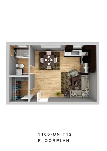 Floor plan Depot Lenox Location 1100-17