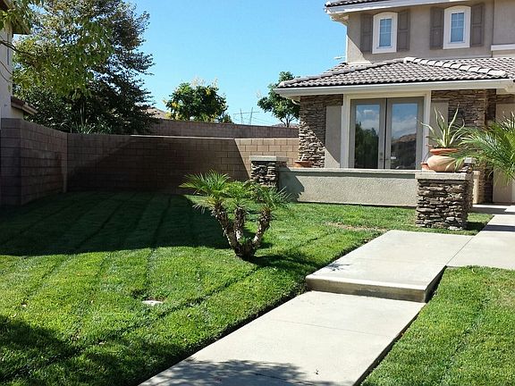 large front yard