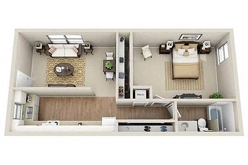 Floor plan The Chestnut