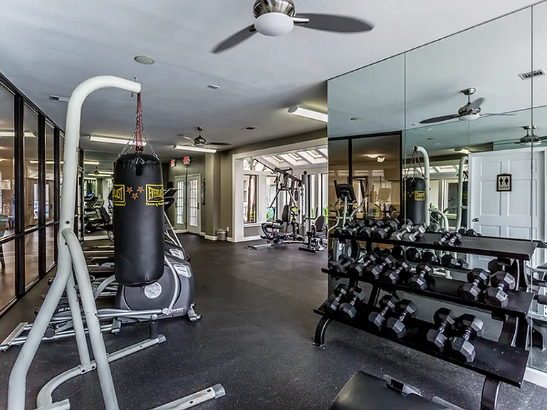 Expansive Fitness Center