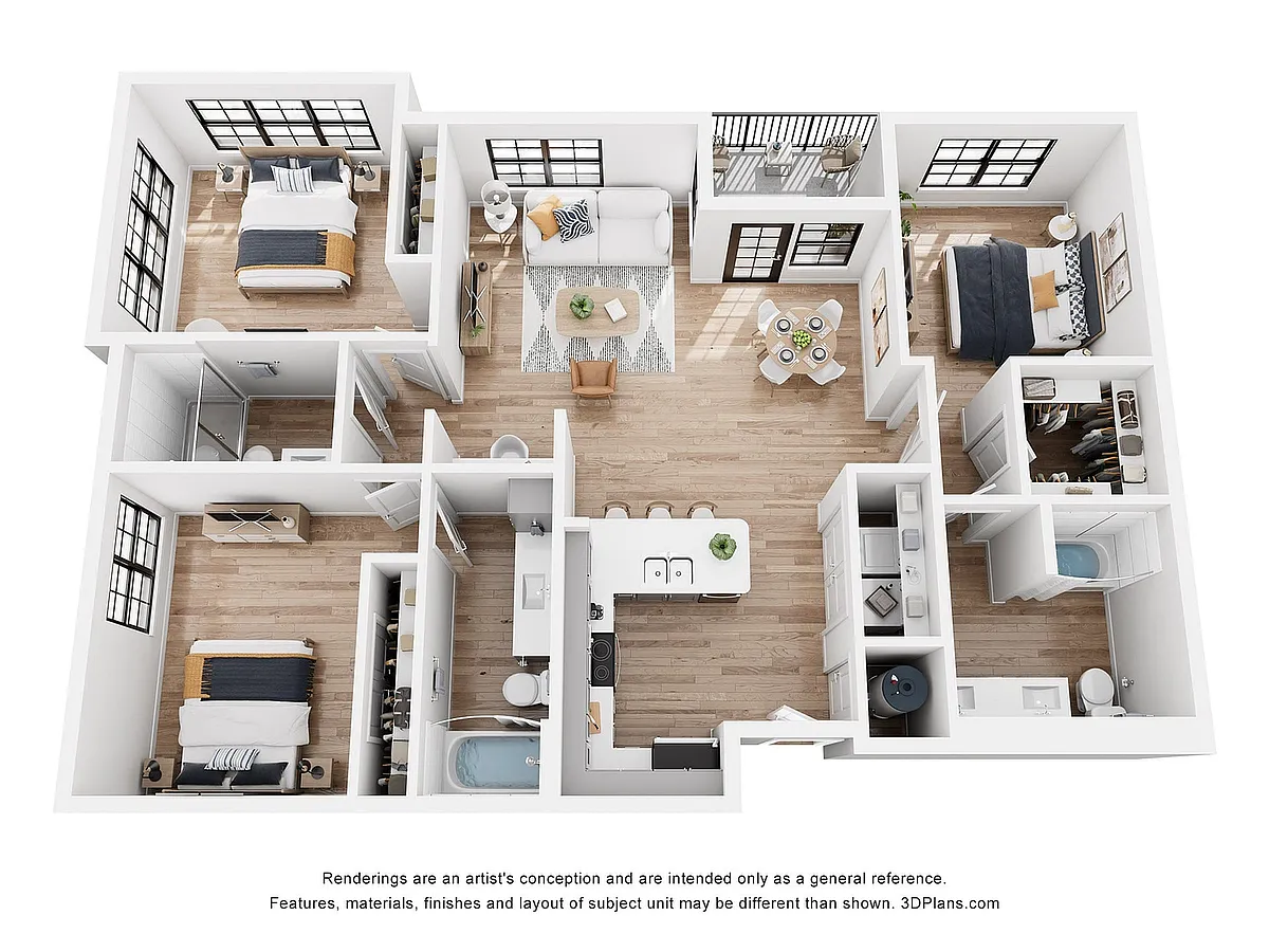 Floor plan C2 Alt 1