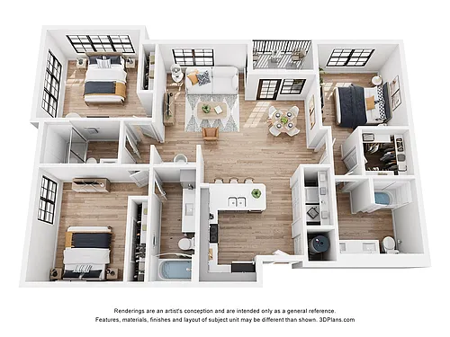 Floor plan C2 Alt 1