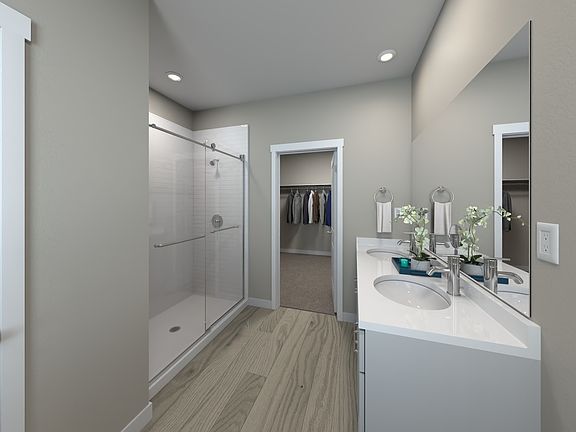 Narrows floorplan interior image rendering at a Meritage Homes Community in Eagle Mountain, UT.