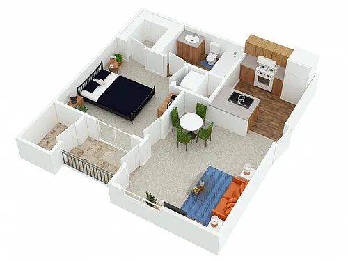 Floor plan The Azalea