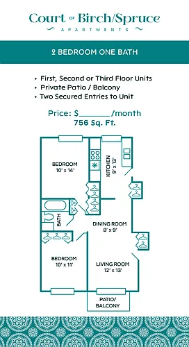 Floor plan 795