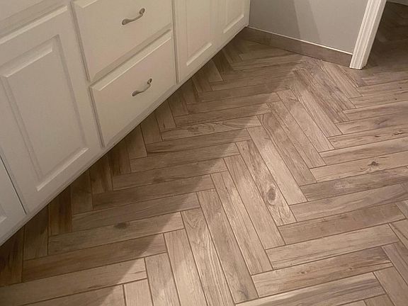 Tile flooring Master bathroom