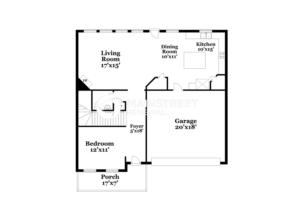 Floor Plan - 3138 Rift Ln