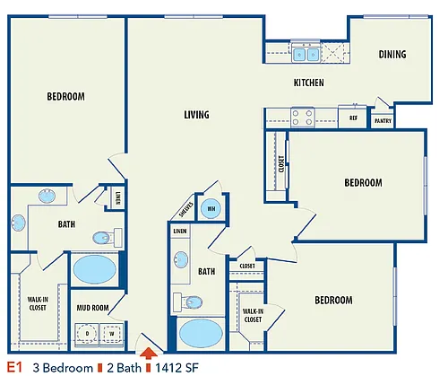 Floor plan C1