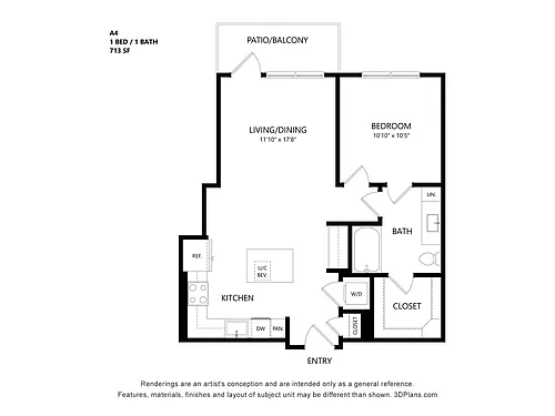 Floor plan A4