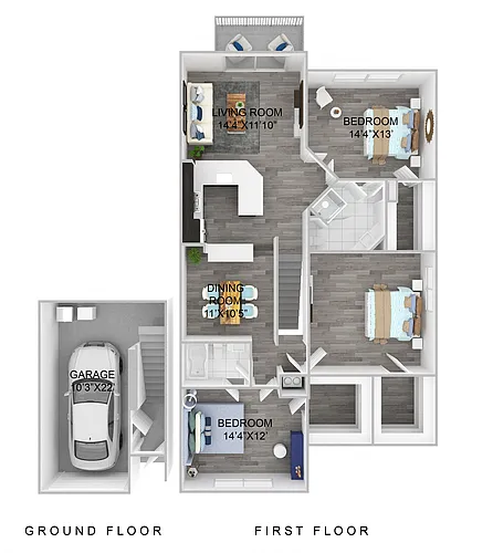 Floor plan C1 | Portofino