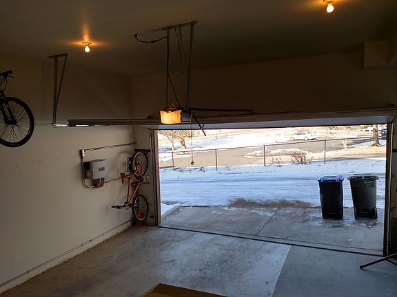 12 ft. ceilings in garage