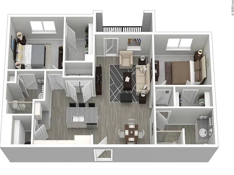 Cabana Six Floor Plan Cabana Six Floor Plan
