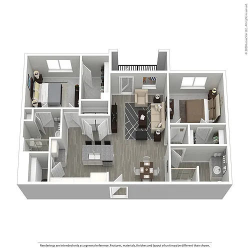Floor plan Cabana Six