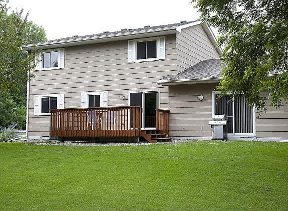 Back of the House. Great Deck for Entertaining.