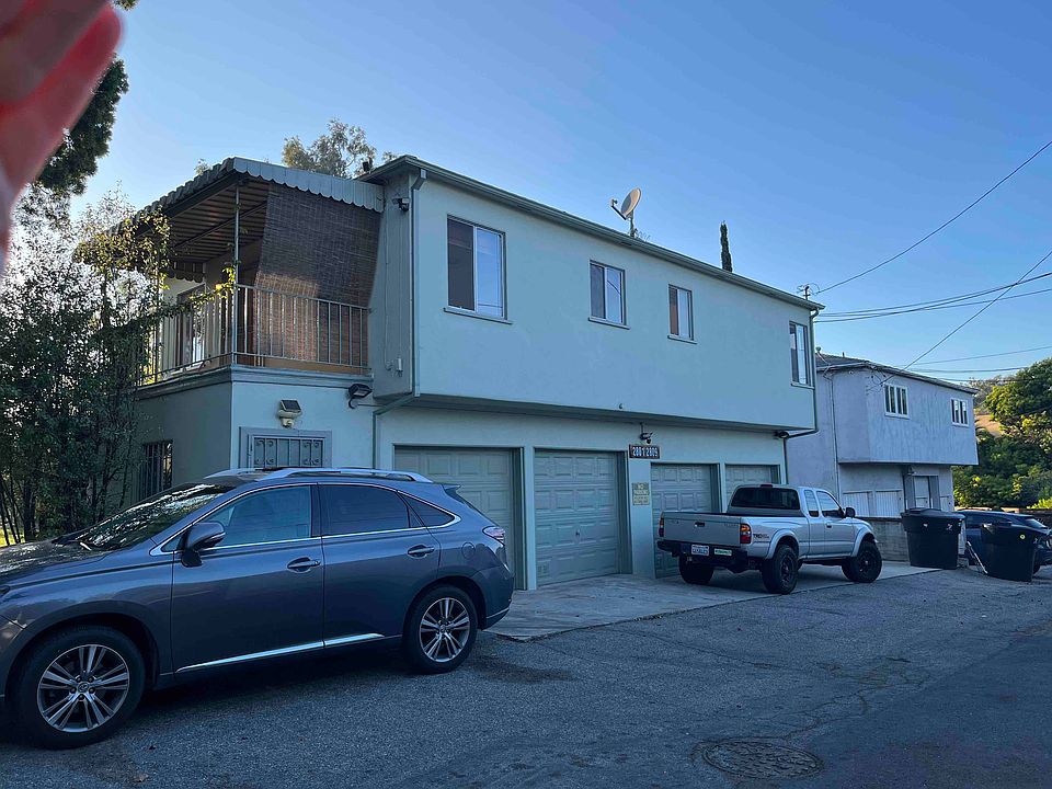 garage below apt. Apt is the entire upper floor