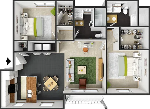 Commons at Sylvan Highlands Apartments — Photo 54