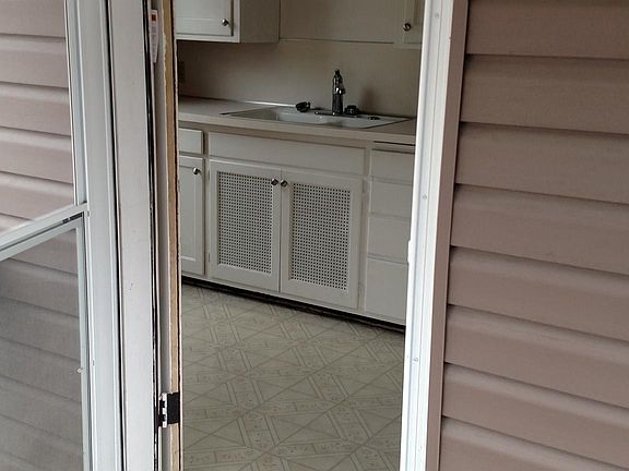 Kitchen- view from back porch 