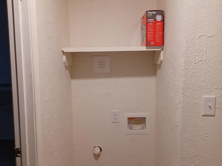 Washer hookup
