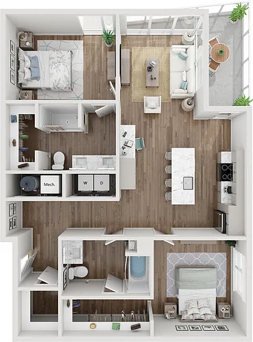 Floor plan Hydrogen Max
