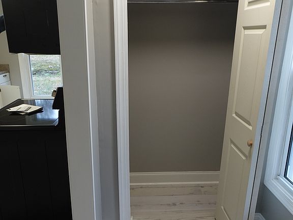 Closet next to kitchen.