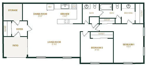 Floor plan CL2