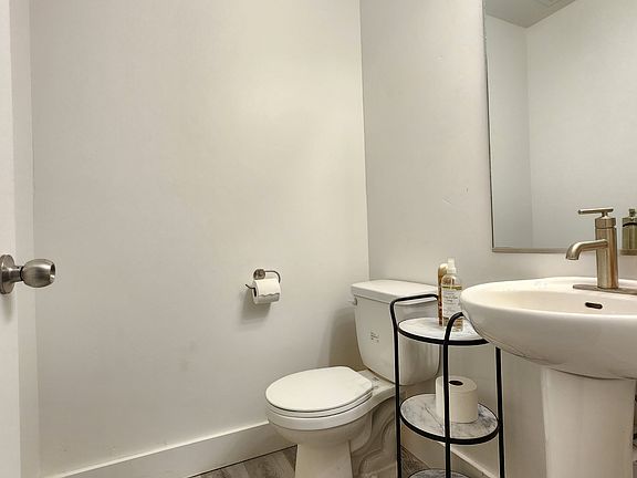 Half bath- downstairs