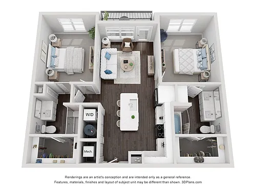 Floor plan B2