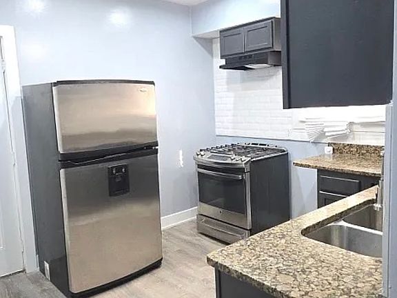 Stainless Steel Refrigerator and Stove