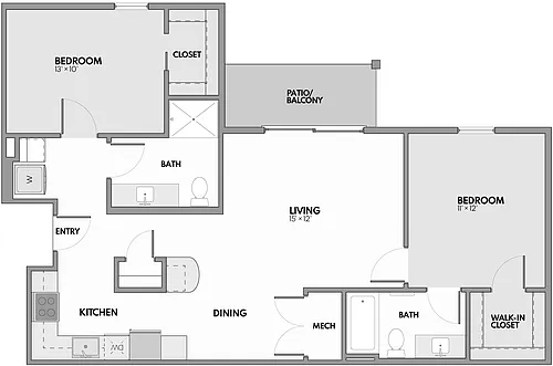 Floor plan Cranbrook