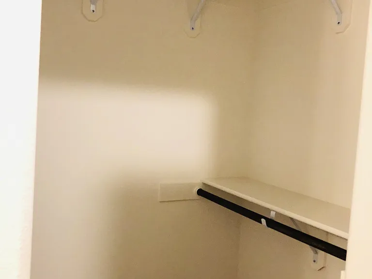 his and her double closet