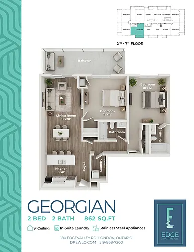 Floor plan 203