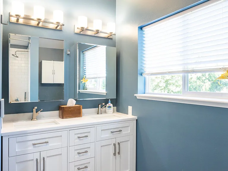 Primary bath (upstairs)