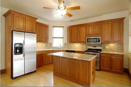 Stainless kitchen with double oven
