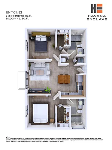 Floor plan C1L-32