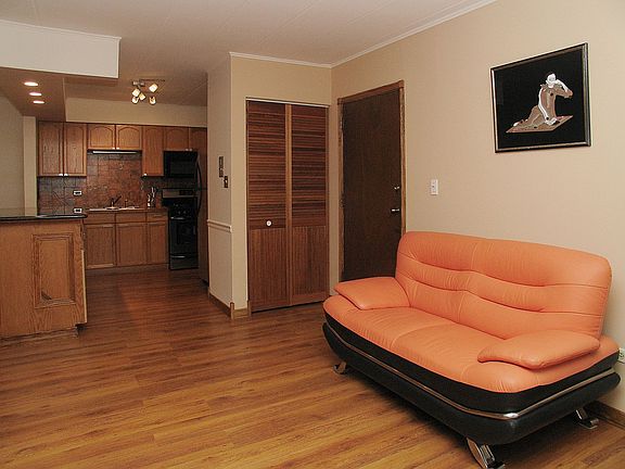 LIVING ROOM WITH A CLOSET CLOSE TO DOOR