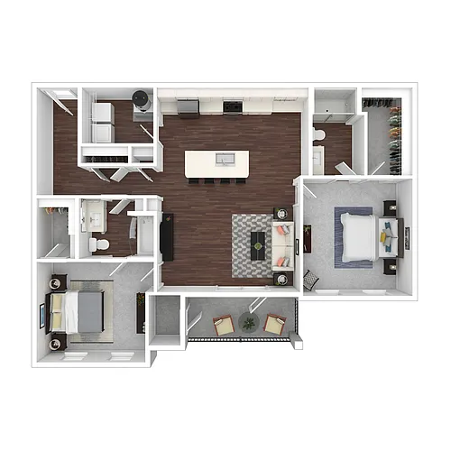 Floor plan B6 Sage