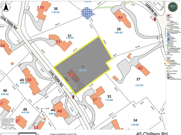 45 Chiltern Rd, Weston, MA 02493