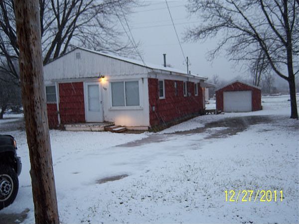 Front of House and Garage