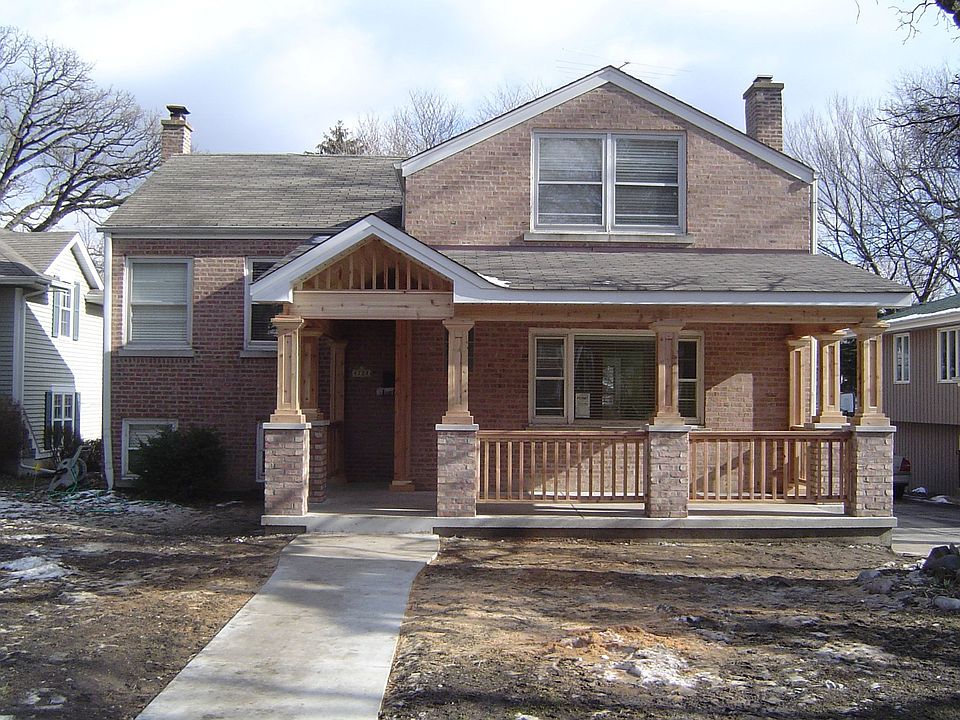 Front of House (with new porch)