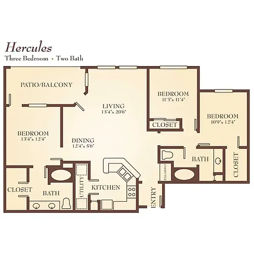 Floor plan Hercules