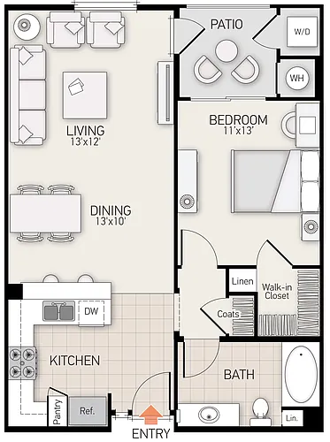 Floor plan Plan A