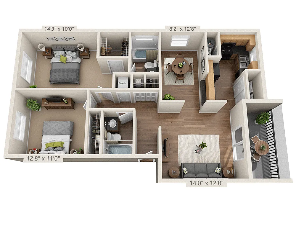 Floor plan Azalea