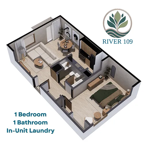 Floor plan 1 Bedroom
