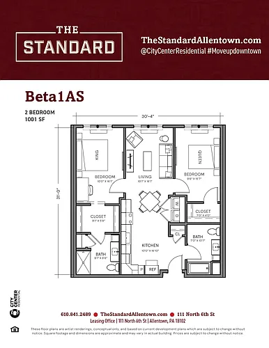 Floor plan Beta1AS