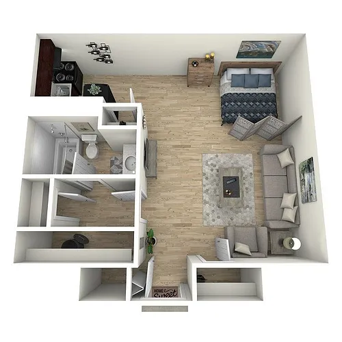 Floor plan The Saffron