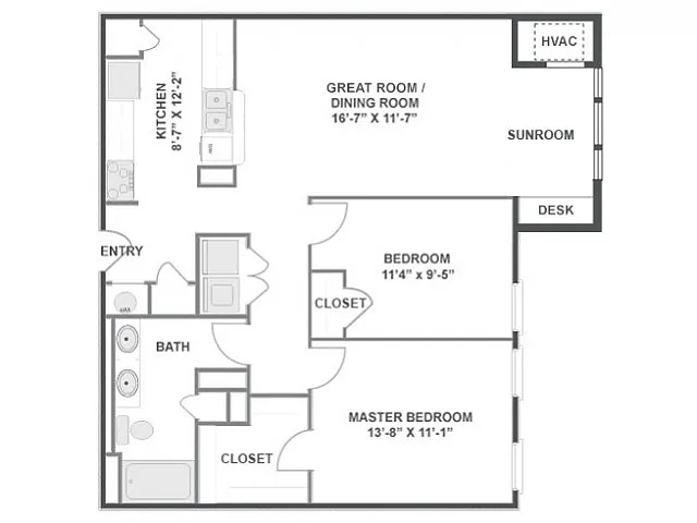 Floor plan Cypress Point SR