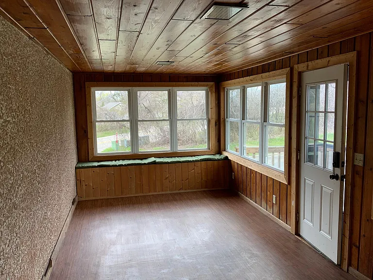 Front porch entry